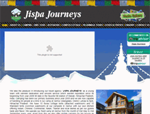 Tablet Screenshot of jispajourneys.com